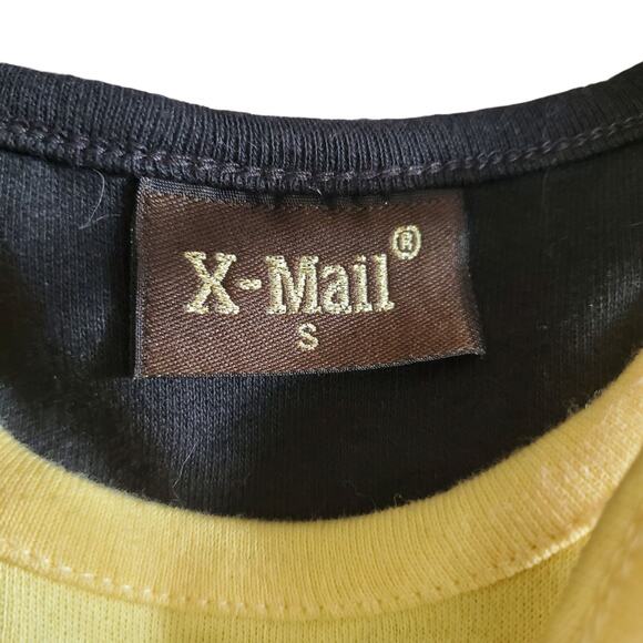 Euro Y2k Style Graphic T-Shirt W/ Built In Halter - Medium - Picture 2 of 7